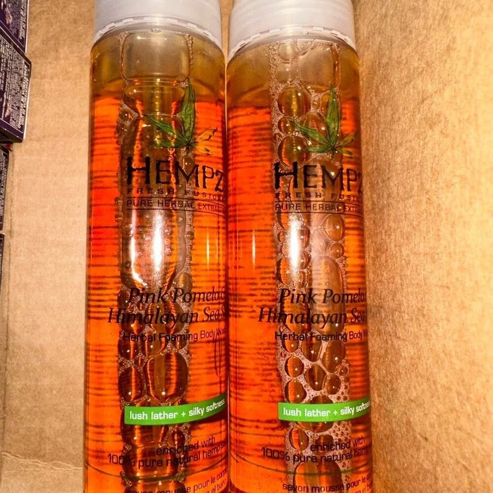 Hempz Pink Pomelo and Himalayan Sea Salt foaming bath wash